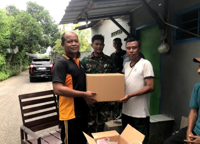 TNI Polri Bersinergi Giat Baksos dan Pemberian Bansos bagi Warga Terdampak Banjir