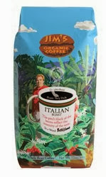 Coffee Jim's Organic Coffee Beans, Italian Roast OG1 1 lb. (Pack of 4) Cheaper