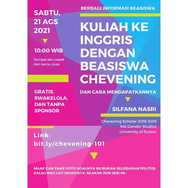 Beasiswa kuliah ke Inggris