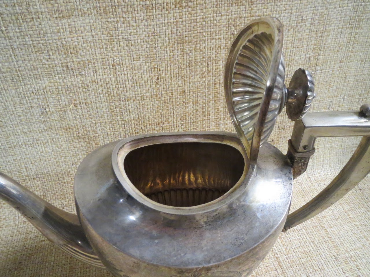 Coin Silver British Tea Set