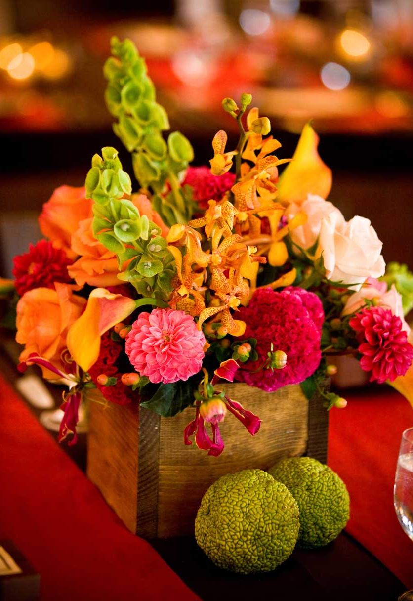 wedding centerpieces feather