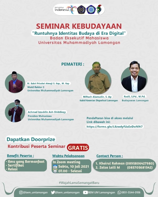 Seminar Budaya Lamongan