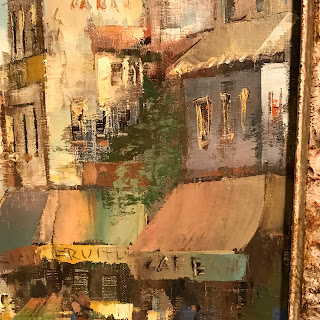 Dorschot Signed Paris Scene Oil