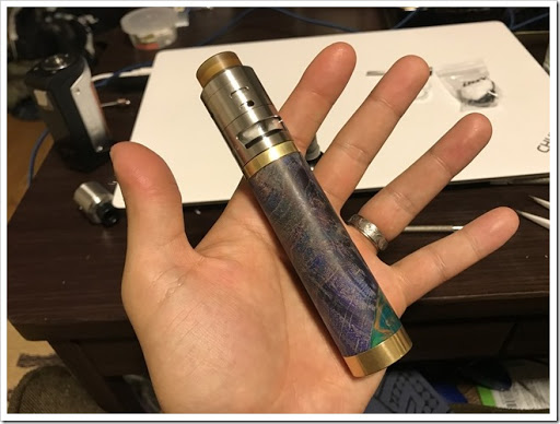 IMG 4428 thumb - 【爆煙小僧必見】IJOY RDTA 5S Tankレビュー！漏れ防止には頑張るしかないRDTAだけど、ボトムやサイドで味を変えれる万能RDTAでもありまする！スカスカドローで爆煙小僧となれ！