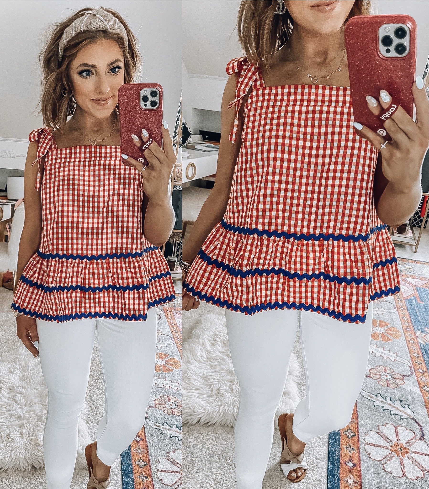 Recent Walmart Finds - Something Delightful Blog #walmartfashion #walmartfinds #patrioticoutfit #affordablestyle #everydayoutfit