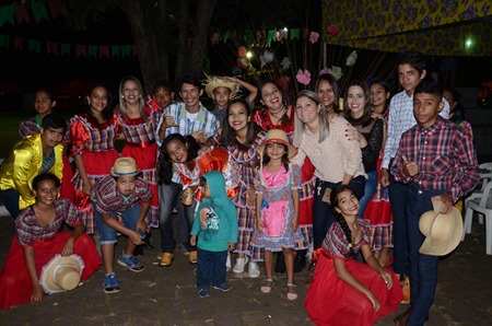 Aniversário da Cidade - Quadrilha do SCFV na Praça Manoel Loureiro