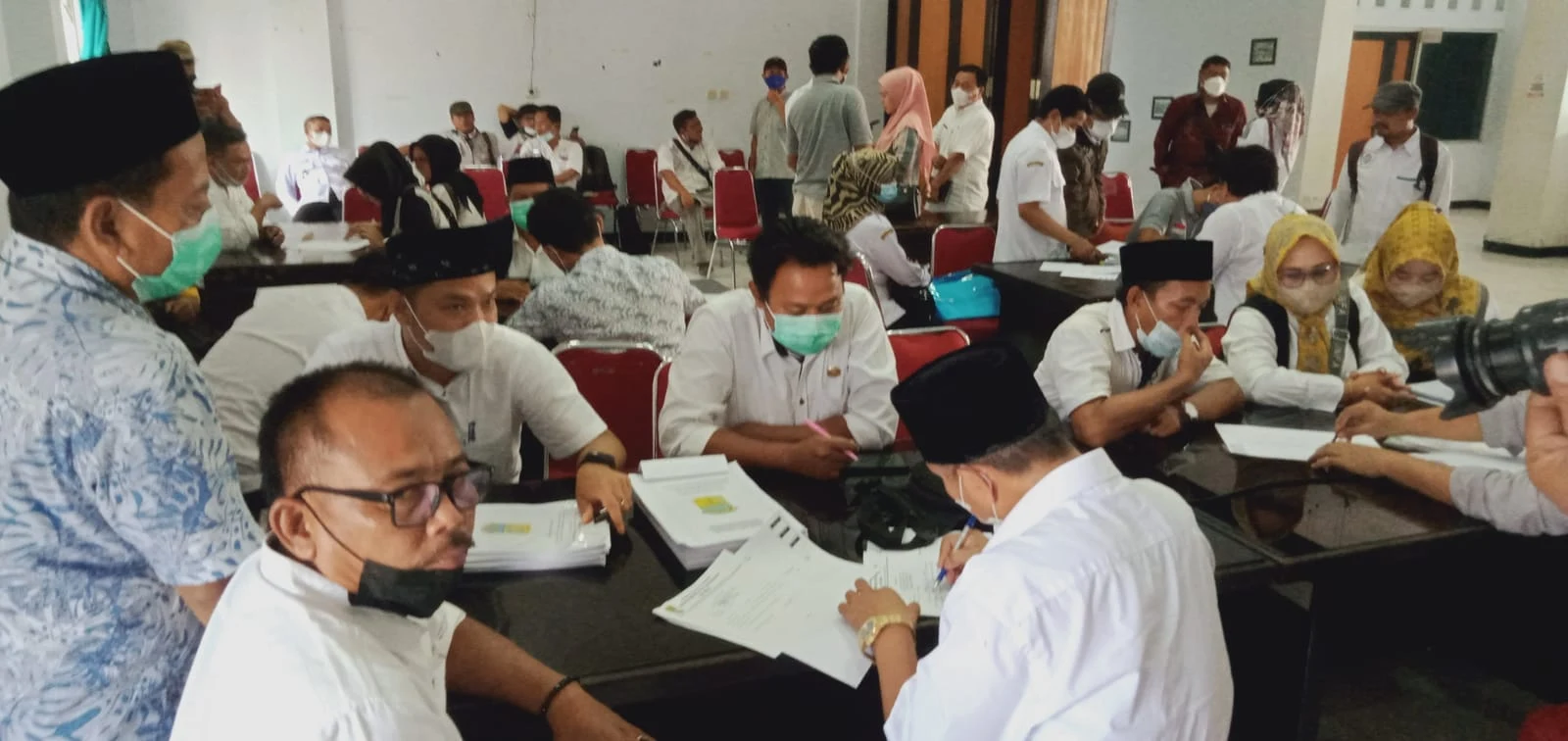 Mau Lebaran, DPMD Karawang - TA Keliling Garap Monitoring Dana Desa Tahap 1 di Lemahabang