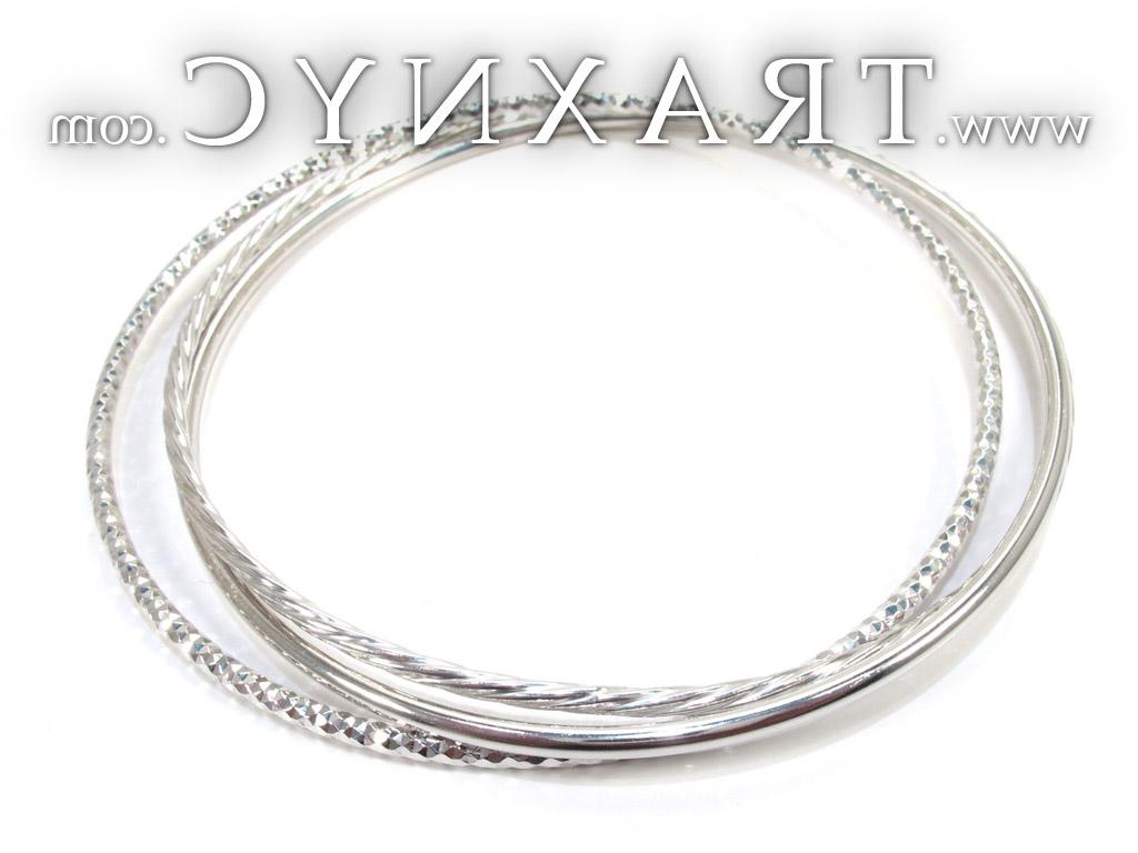 Twist Bangle Bracelet