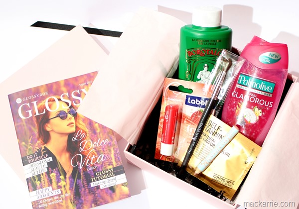 GlossyboxAugust2015LaDolceVita