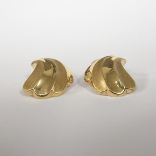 14K Gold Clip Earrings