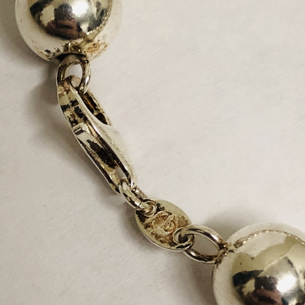 Sterling Silver Sphere Bracelet