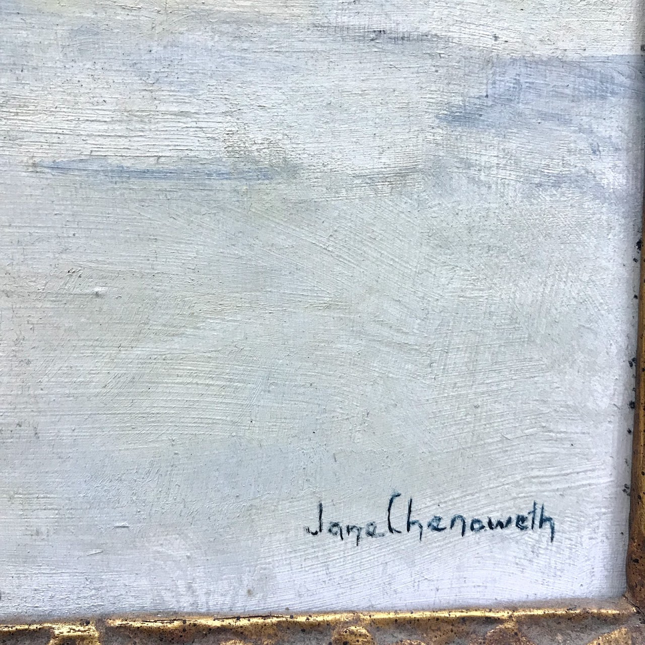 Jane Chenoweth Signed Oil Painting