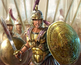 Warrior Of Sparta Before The Battle