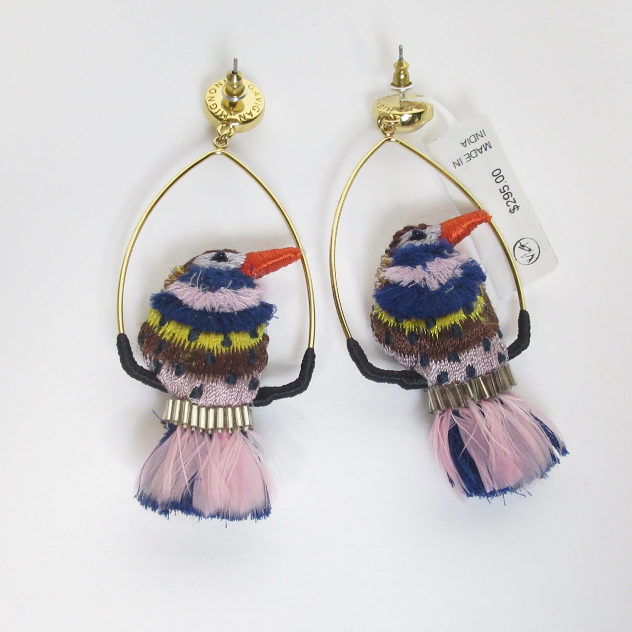 Mignonne Gavigan New Woodpecker Swing Earrings