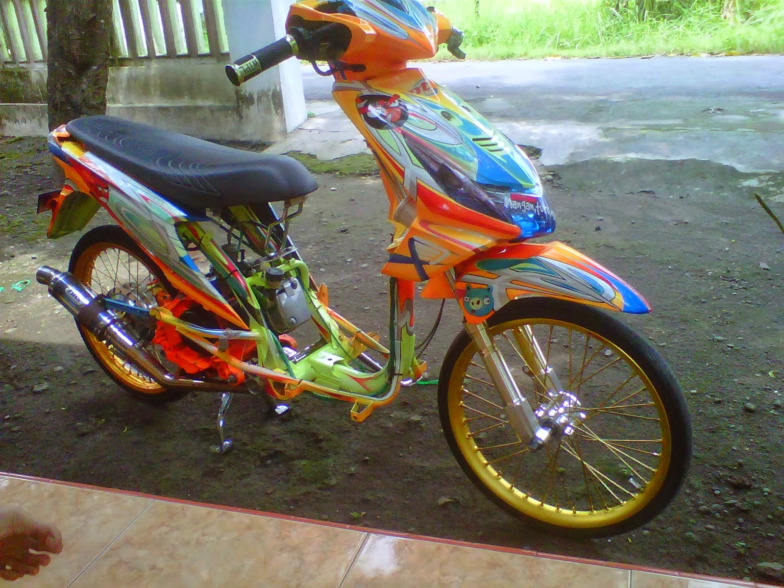  Modifikasi Honda Beat Warna Hijau Thecitycyclist