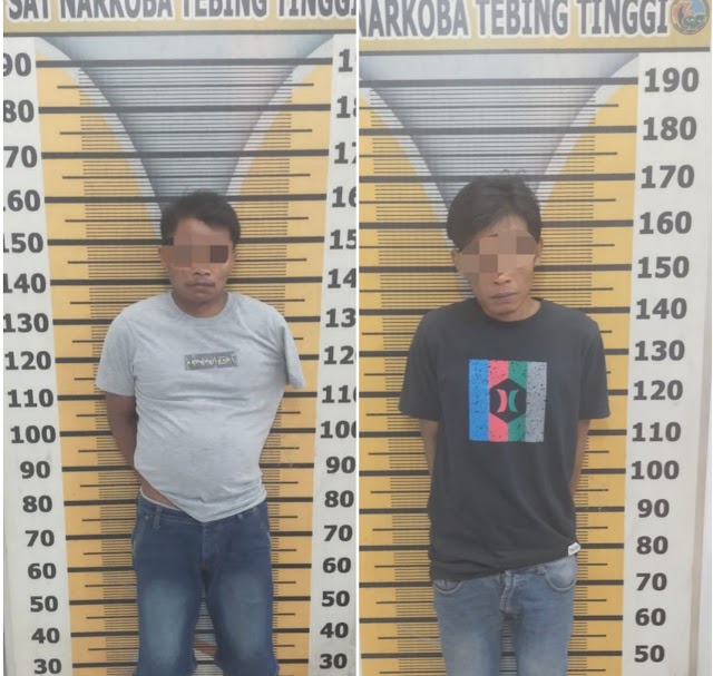 Miliki 8 Bungkus Sabu, Ndrek dan Arfan Diboyong Polisi