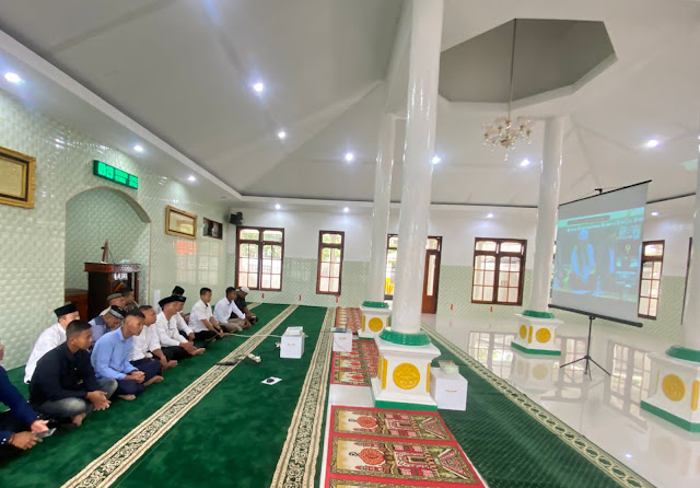 Kodim 1702/JWY Melaksanakan Doa Bersama Memperingati Isra Miraj Nabi Muhammad SAW 1444/2023 M