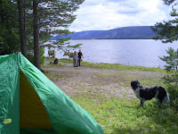 Camping vid fäbodvall