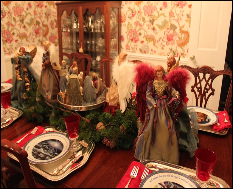 Christmas tabletop