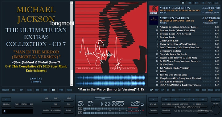 Skin foobar 2000 darkone v4