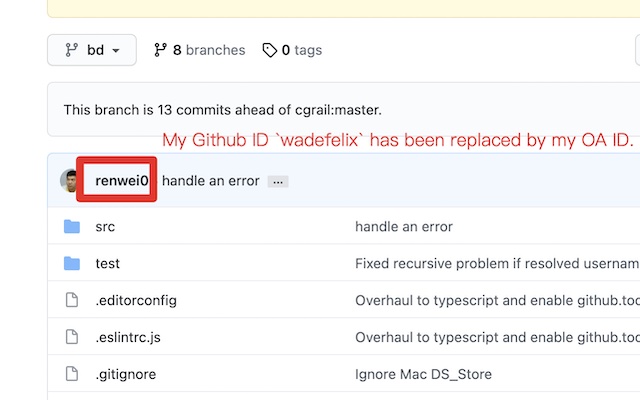 UserId Replacer for GitHub Preview image 0