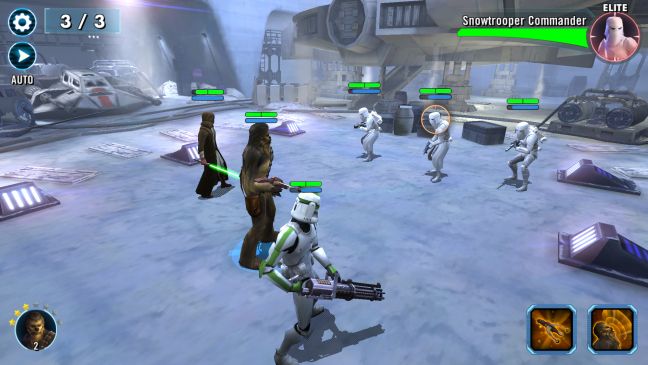 Android, 무료, 게임, Star Wars: Galaxy of Heroes, 리뷰