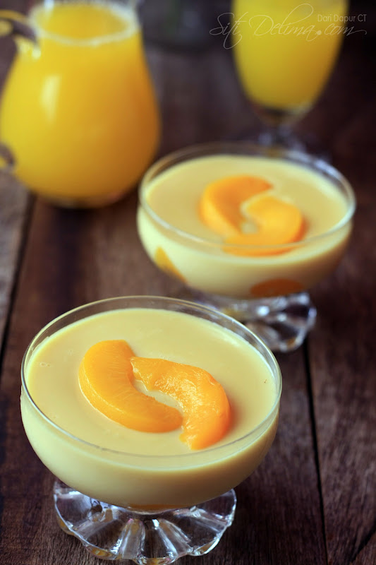 Milky Peach Pudding ~ :: Dari Dapur CT