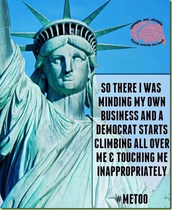 lady liberty #metoo