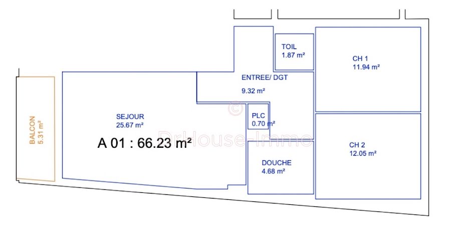 Vente appartement 3 pièces 70 m² à Taradeau (83460), 228 000 €