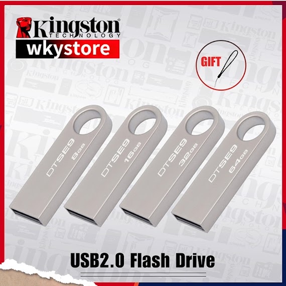 Usb 2.0 Kingston Dataer Se9 4Gb 8Gb 16Gb 32Gb 64Gb 128Gb 256Gb Usb 2.0