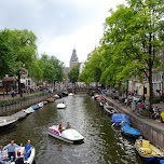 the gorgeous canals of Amsterdam in Amsterdam, Netherlands 