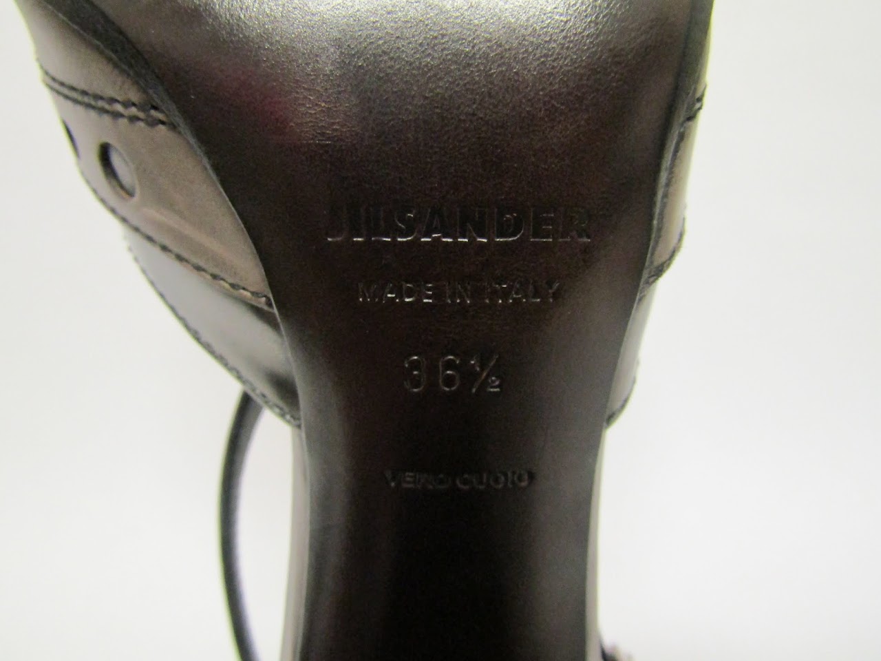 Jil Sander Peep Toe Shoes