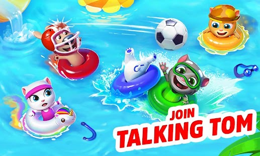 Talking Tom Pool - Puzzle Game Screenshot