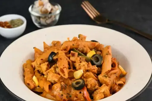 Cheese Chicken Penne Pasta