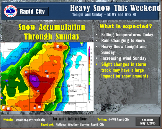 Black Hills snow forecast