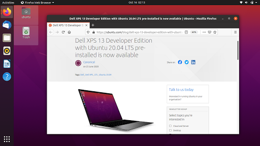 Dell XPS 13 Plus developer edition -- with Ubuntu 22.04 LTS pre