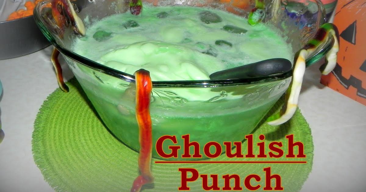Ghoulish Green Punch