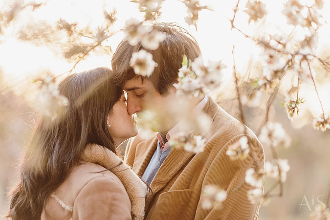 sesion de pareja preboda en exterior