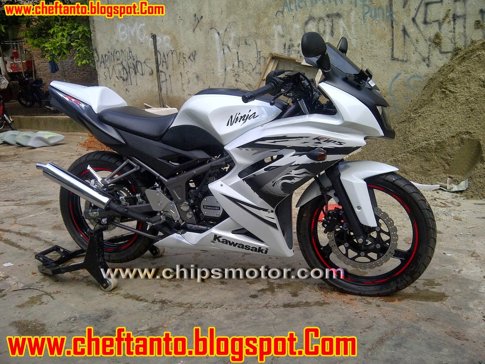 Kawasaki Ninja R 150cc Modif CFA Vauban Du Btiment