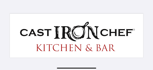 Cast Iron Chef Kitchen and Bar logo