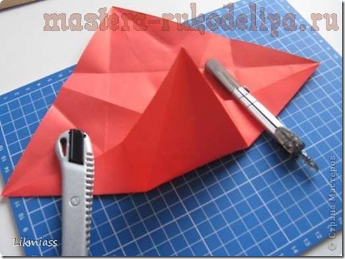 flor de pascua origami (10)