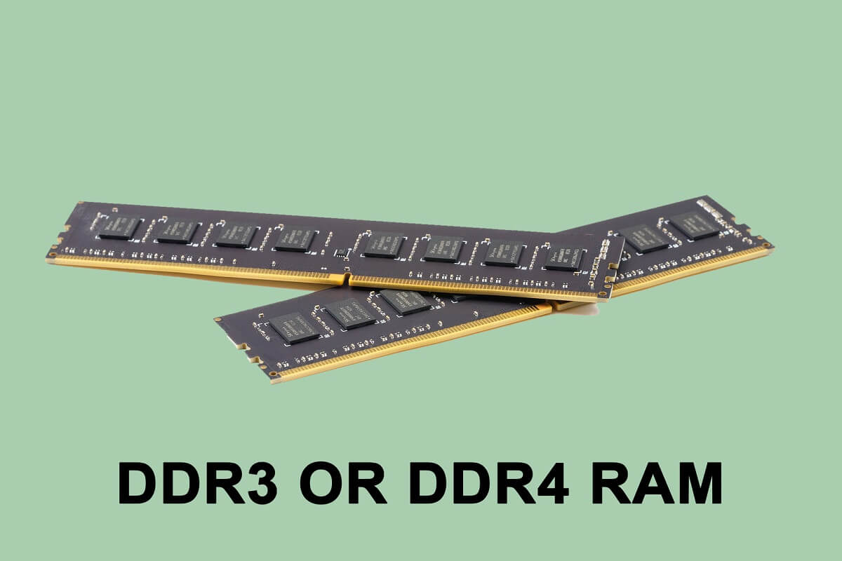 DDR3 또는 DDR4 RAM