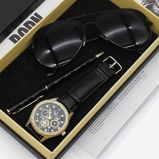 Title 6, Mens Quartz Watch Business Sunglasses Pen Gift...