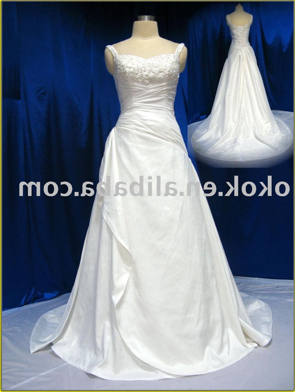 VA013 white Strap wedding dress China  Mainland  