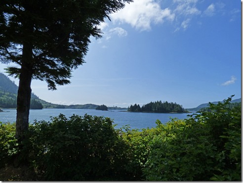 Hecate Strait from Kaien Island outside Prince Rupert