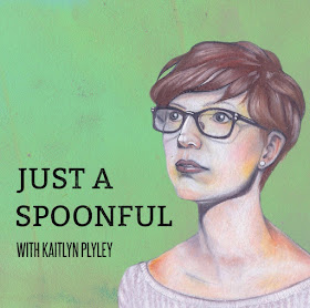 Just a spoonful podcast logo