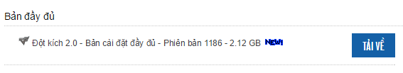 tải bản cài đặt đột kích đầy đủ 1186 offline