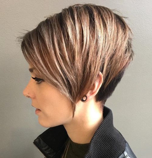 Top 25 Easy-To-Style Short Layered Hairstyles for 2018 Trends - Fashionre