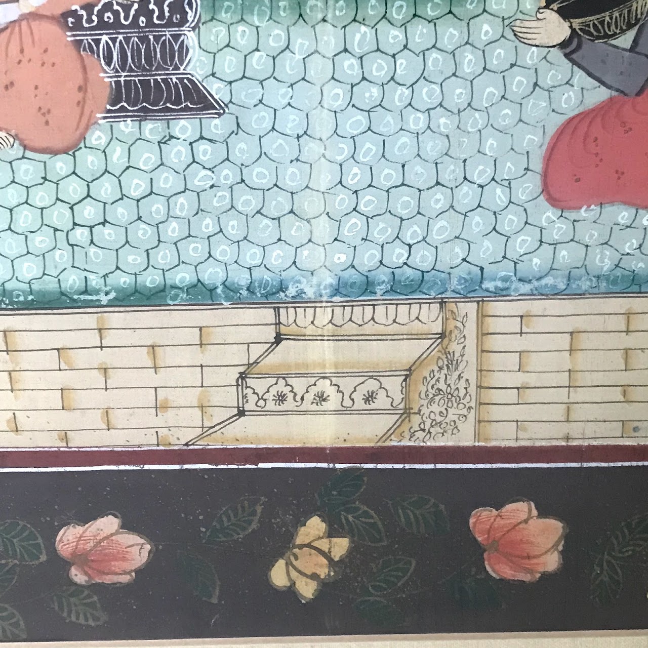 Indian Court Scene Painting #2