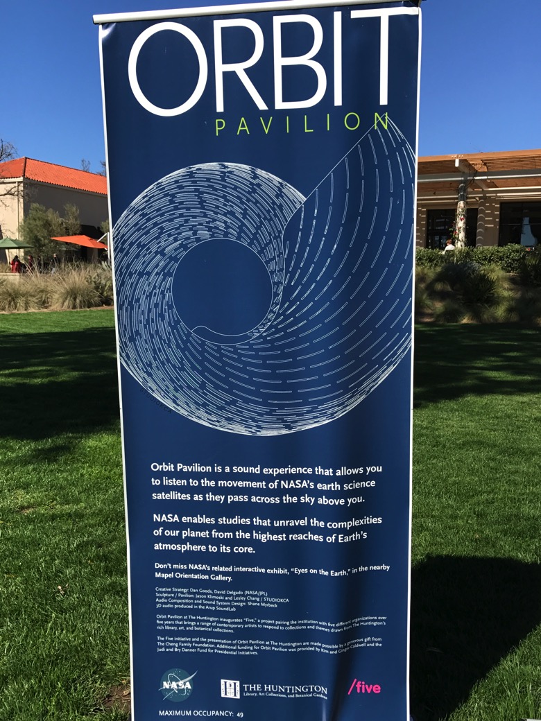 Orbit Pavilion at the Huntington Botanical Gardens